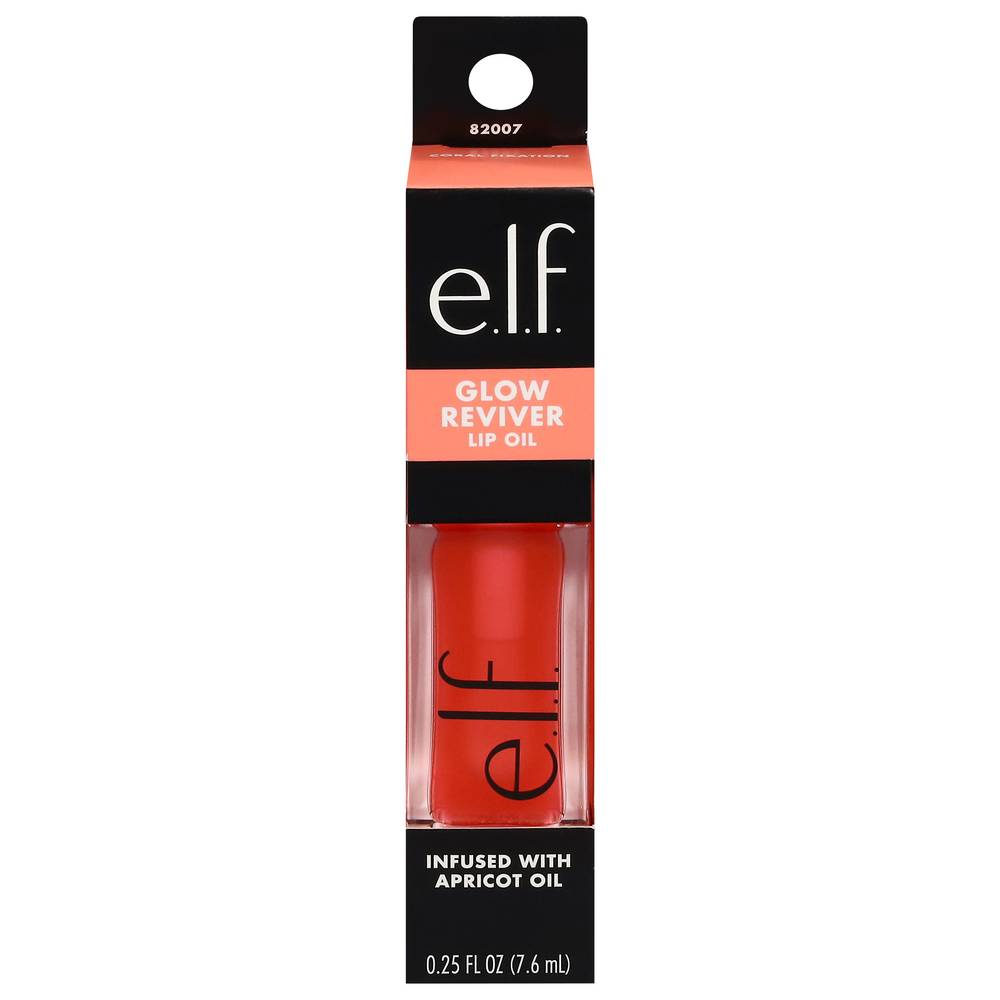 E.l.f. Coral Fixation Glow Reviver Lip Oil