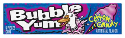 Bubble Yum® Cotton Candy Gum 5 Pieces