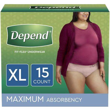 Depend Fit-Flex Incontinence Underwear For Men (18 units)