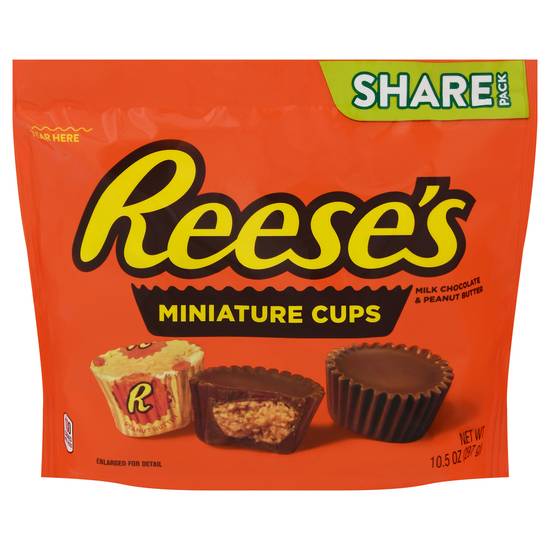 Reese's Miniature Cups Candy (milk chocolate- peanut butter)