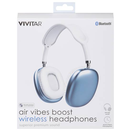 Vivitar Air Vibes Boost Wireless Headphones Delivery Near You