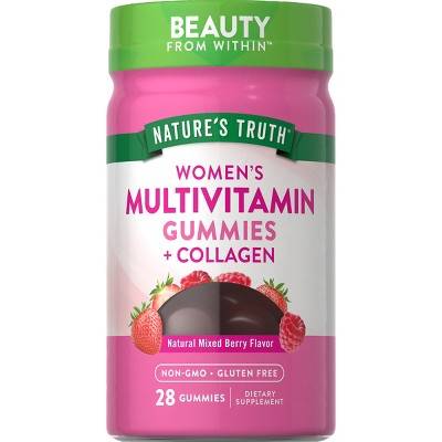 Nature's Truth Womens Multivitamin Gummies Dietary Supplement, Mixed Berry (28 ct)