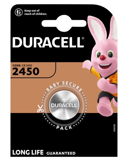 Duracell Lithium Coin Battery 2450