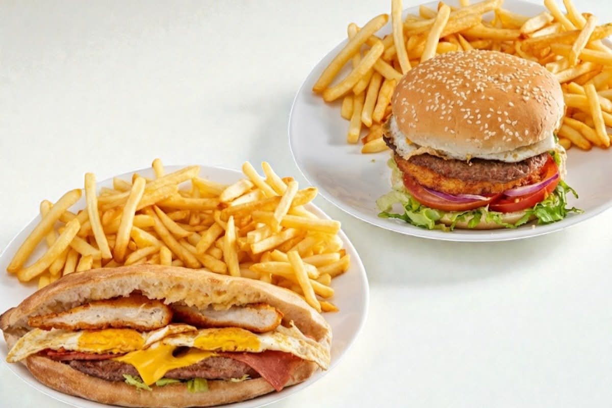 Le Duo Incontournable (🌯 + 🍔 )