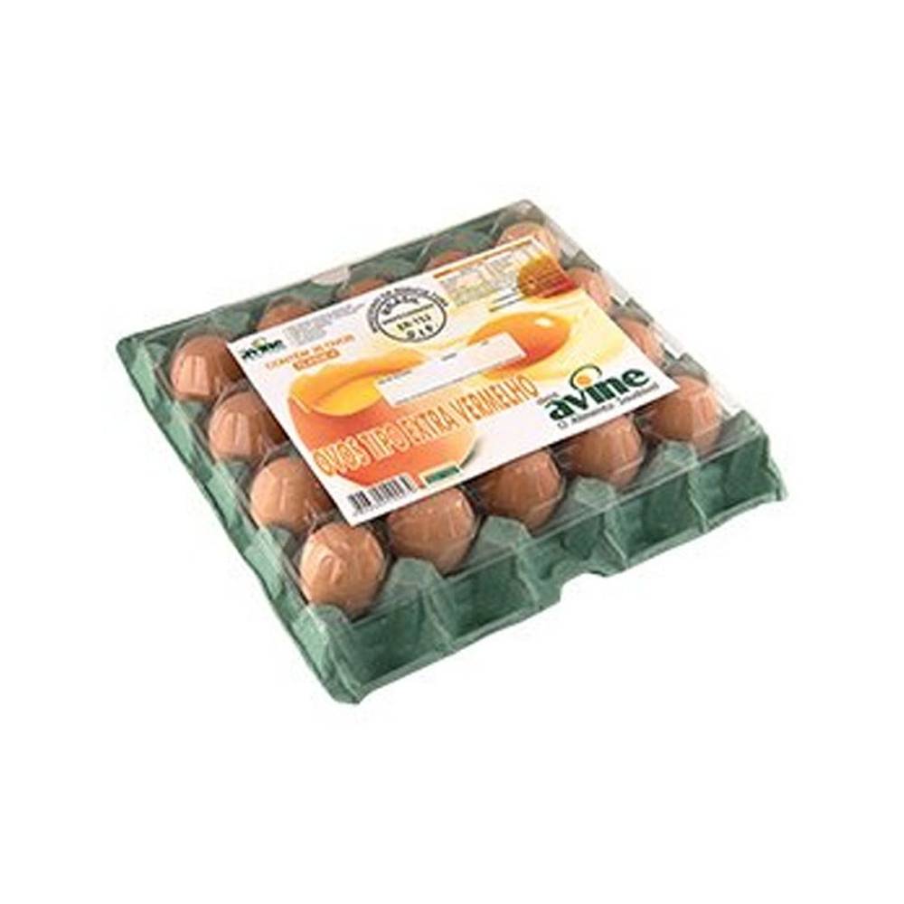 Avine ovos vermelhos extra (20 unidades)