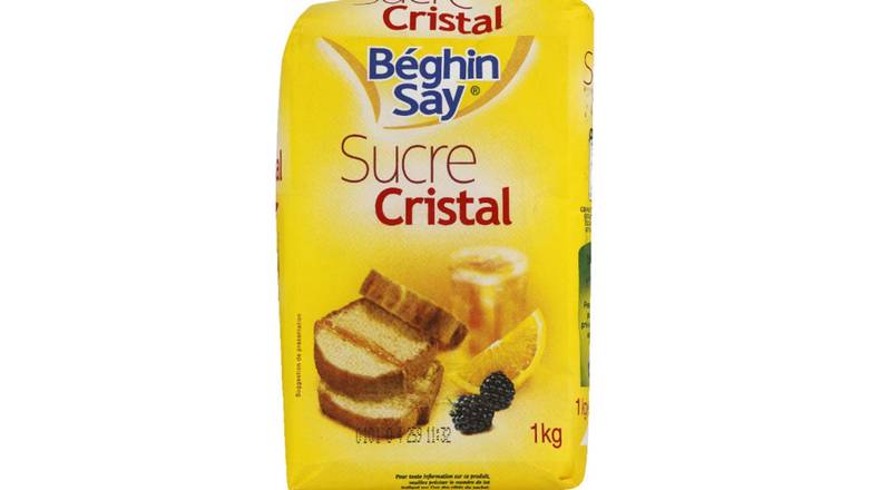 BEGHIN SAY Sucre Cristal en Poudre Le paquet de 1kg
