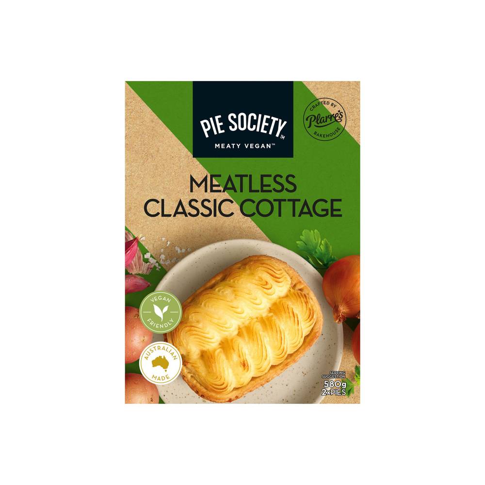 Pie Society Meatless Classic Cottage Pies Delivery Near Me Order