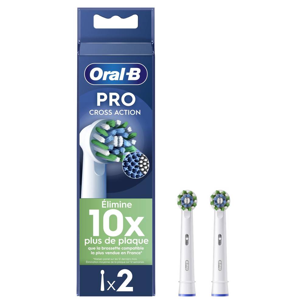 Oral-B - Brosse à dents électrique cross action