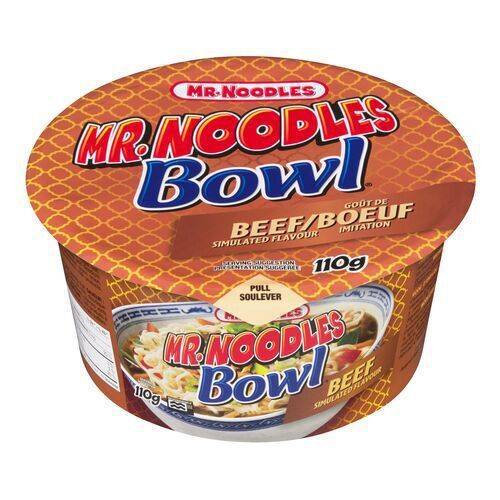 Mr. noodles soupe de nouilles instantanées - instant noodles soup (bœuf)