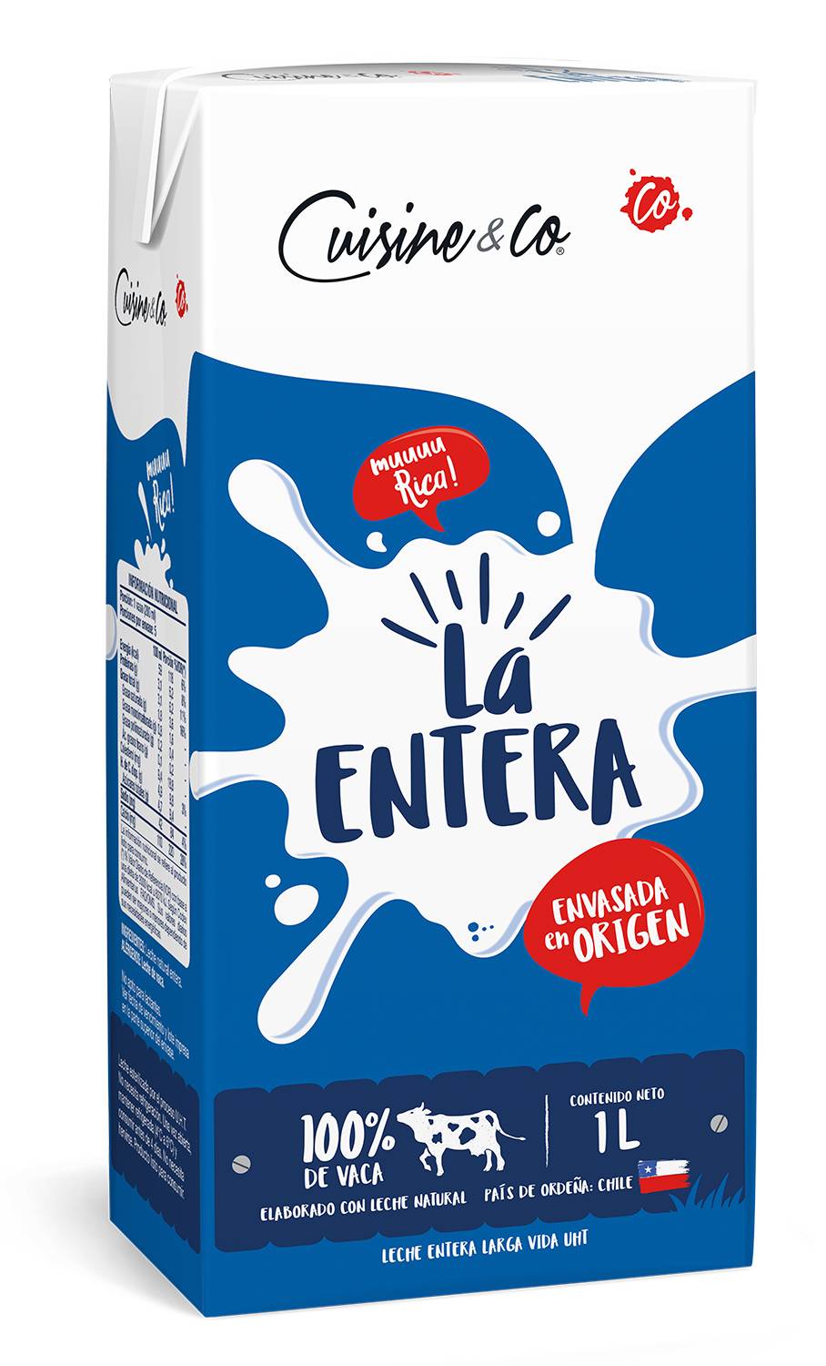 Cuisine & co · Leche entera (1 L)