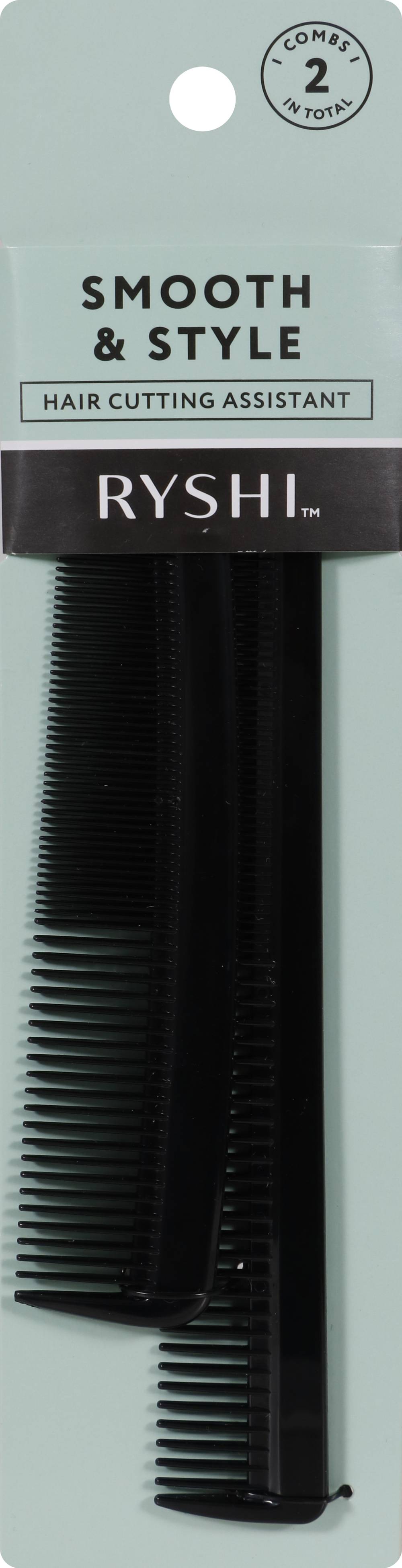 Ryshi Smooth & Style Hair Cutting Assistant Combs (2 ct)