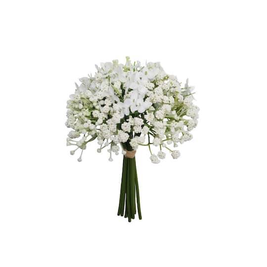 10" White Baby'S Breath Bundle By Ashland