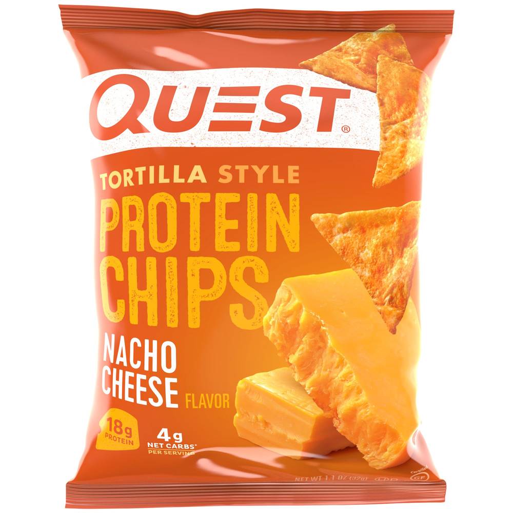 Quest Tortilla Protein Chips (nacho cheese)