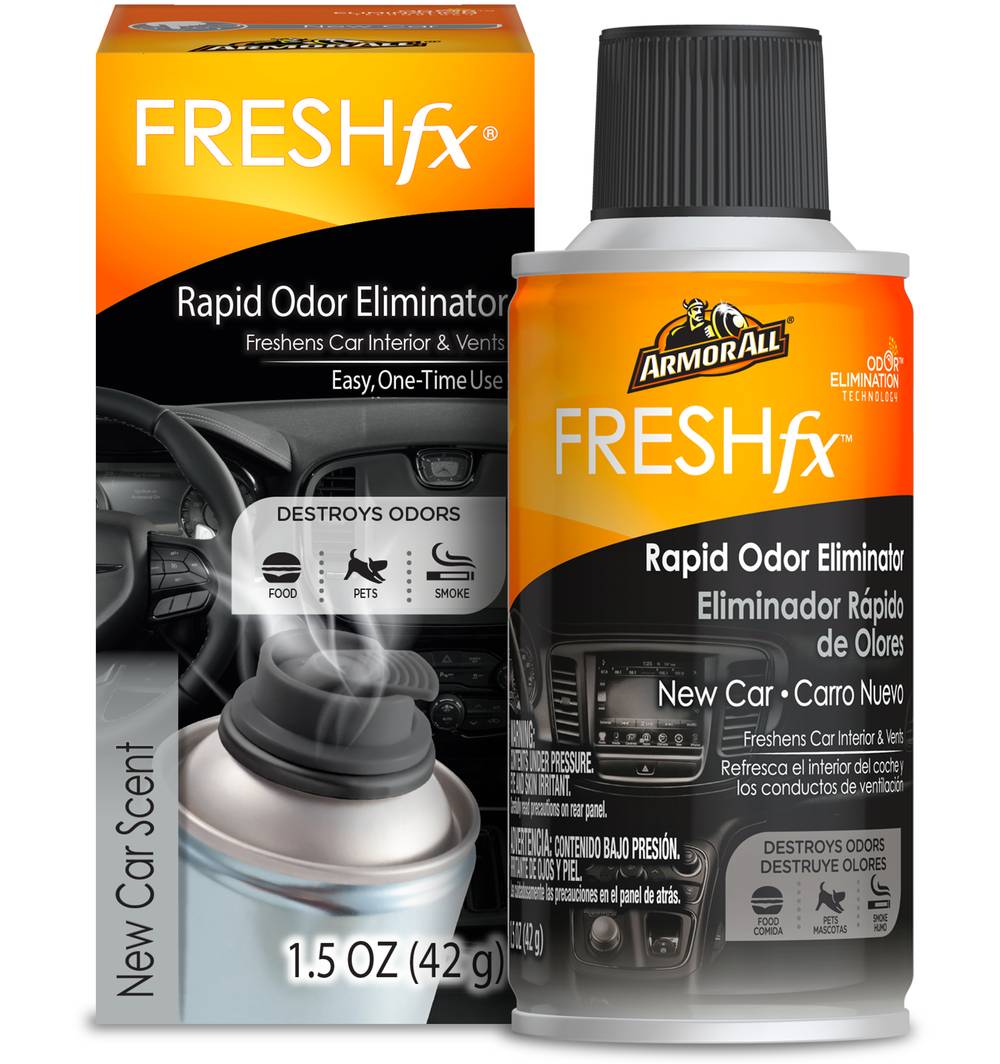 Armor All Fresh Fx Rapid Odor Eliminator – New Car Scent (1.5 oz)
