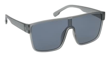 Young Mens Shield Sunglasses Gray