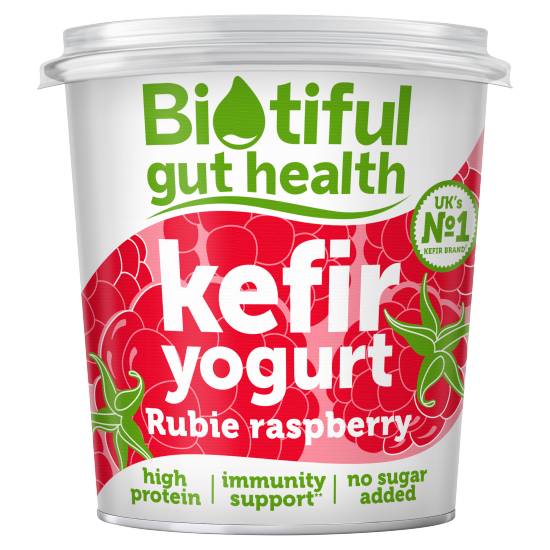 Biotiful Gut Health Kefir Yogurt ( rubie raspberry)