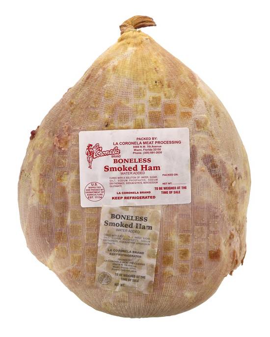 La Coronela · Boneless Smoked Ham, Sliced