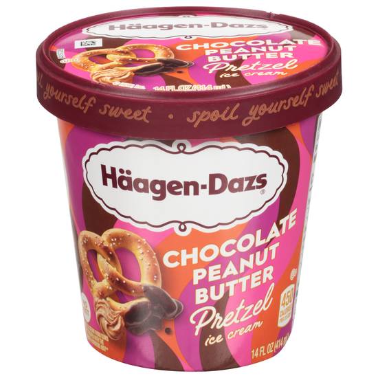 Häagen-Dazs Chocolate Peanut Butter Pretzel Ice Cream