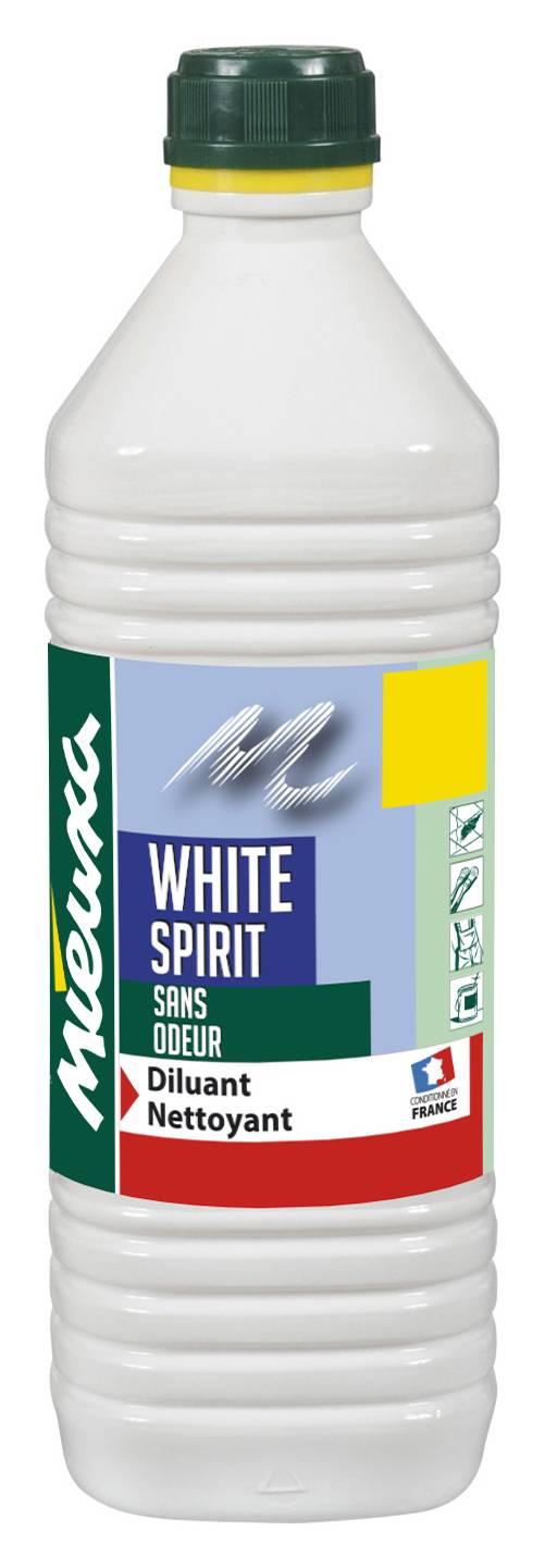 Mieuxa - Èsprit blanc sans odeur diluant nettoyant