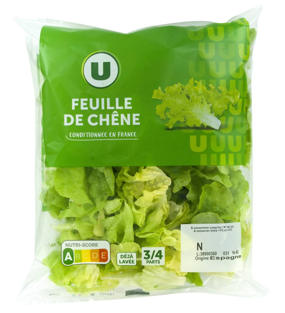 Les Produits U - Feuille de chêne