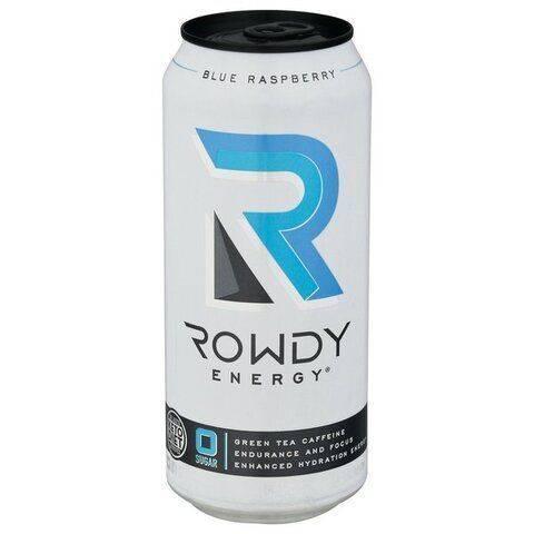 Rowdy Energy Blue Raspberry 16oz