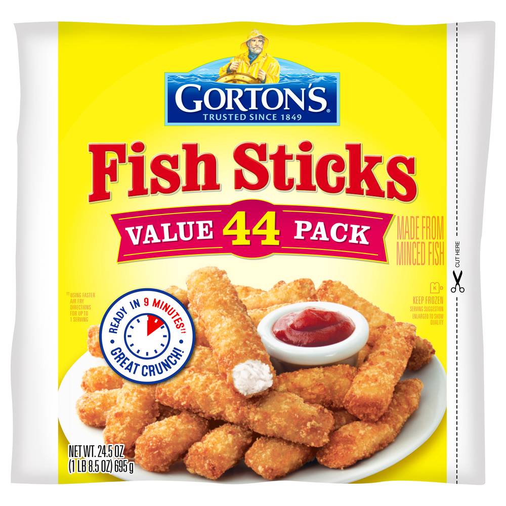 Gorton's Value pack Fish Sticks (1.53 lbs, 44 ct)