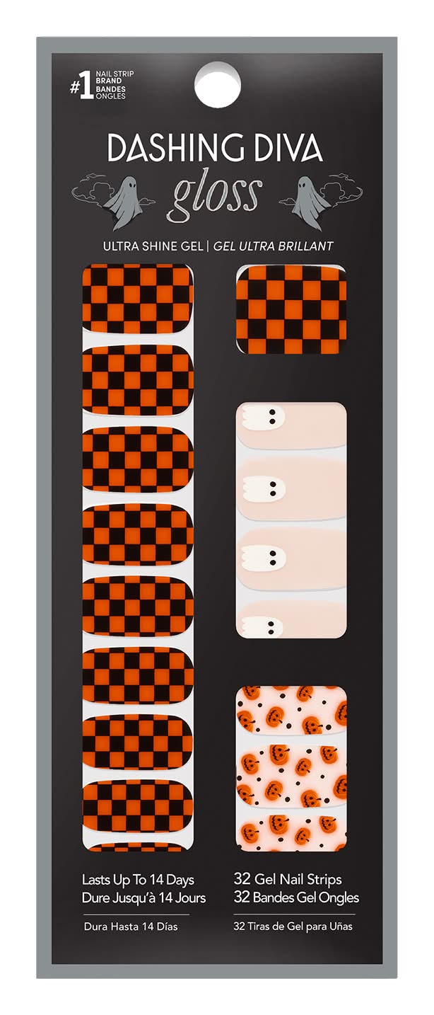 Gloss Ghost 'n Games Gel Nail Polish Strips