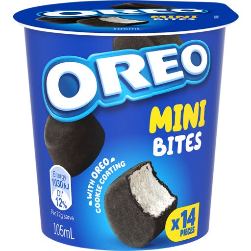 Oreo Mini Bites Ice Cream 14 x 105mL