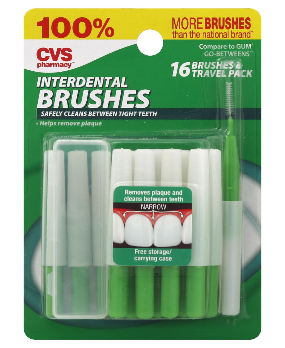 CVS Pharmacy Interdental Brushes Travel pack (16 ct)