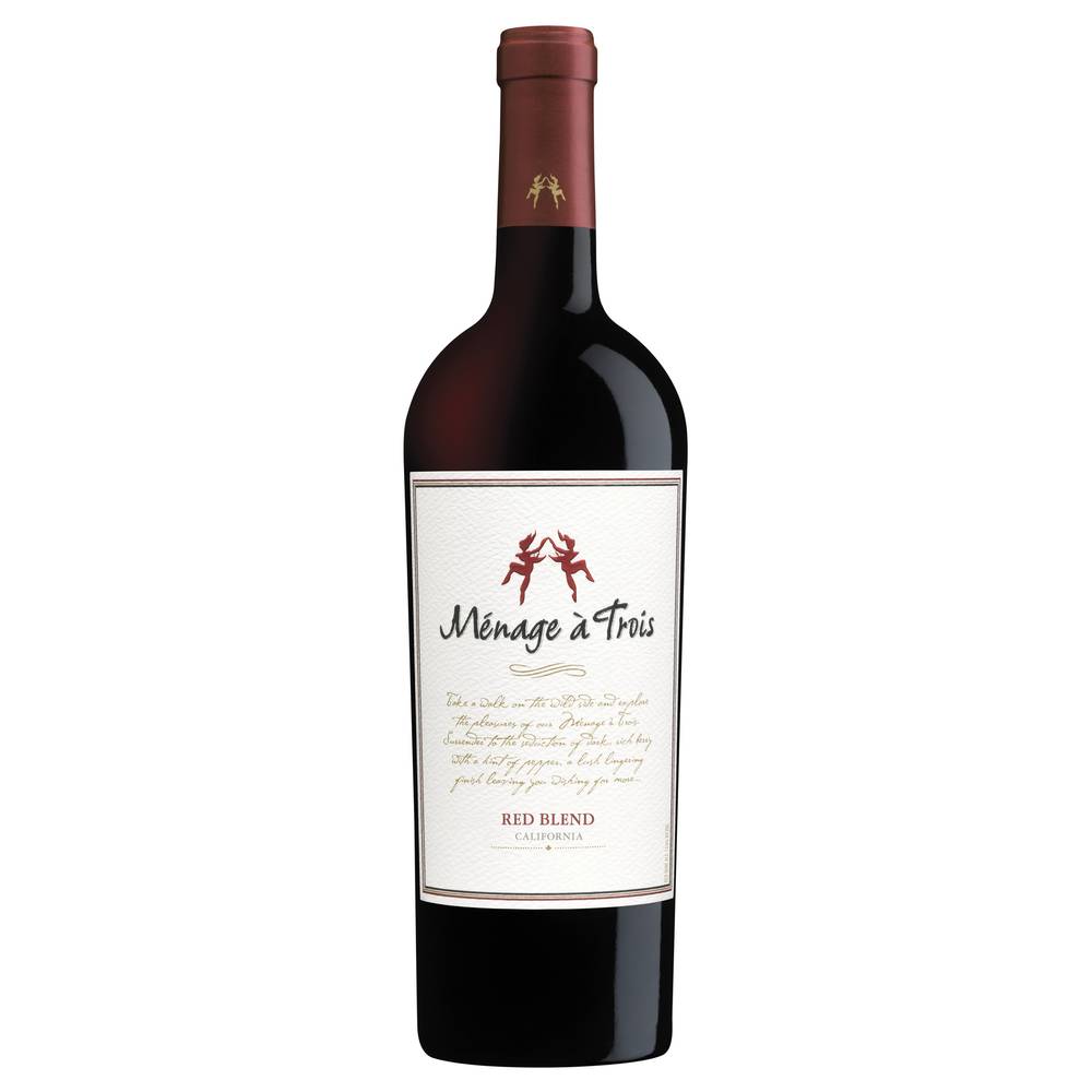 Menage a Trois California Red Blend Red Wine - 750 ml