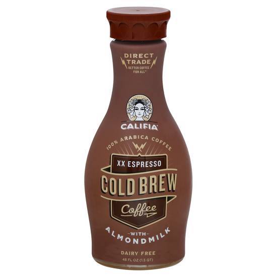 Califia Farms Cold Brew Xx Espresso With Almond Milk Coffee ( 48 fl oz