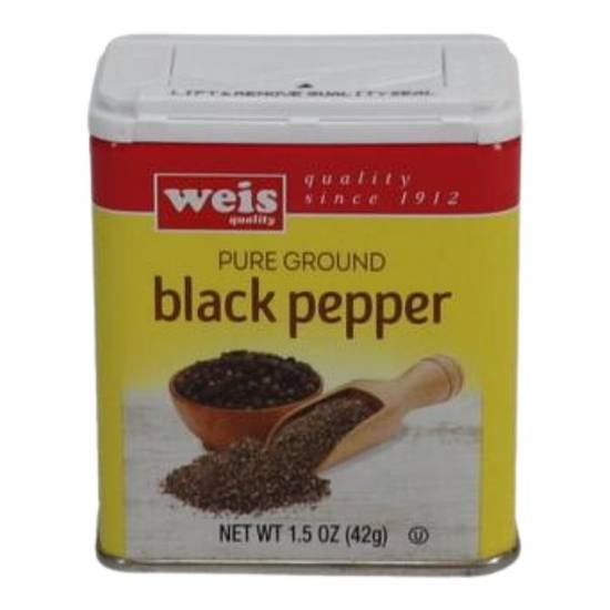 Weis Pure Ground Quality Black Pepper