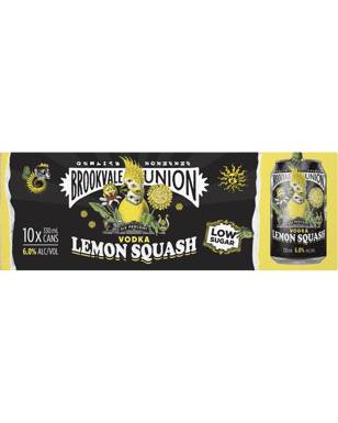 Brookvale Union Lemon Squash 10x330ml