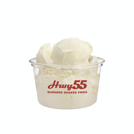 Order Vanilla Custard Bowl food online from Hwy 55 Burgers, Shakes & Fries store, New Bern on bringmethat.com