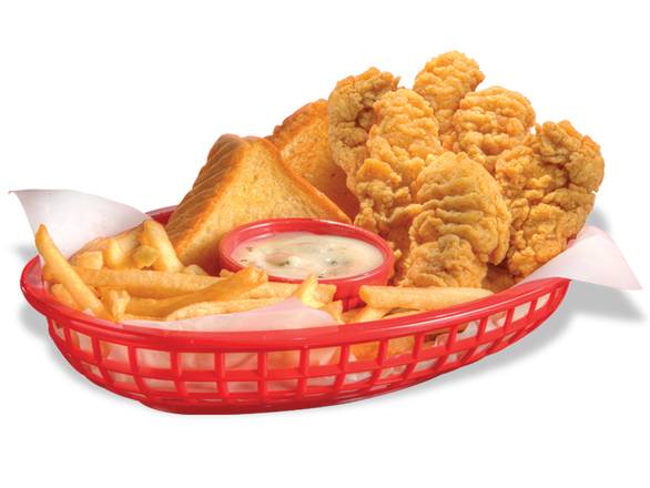 6Pc Chicken Strip Country Basket