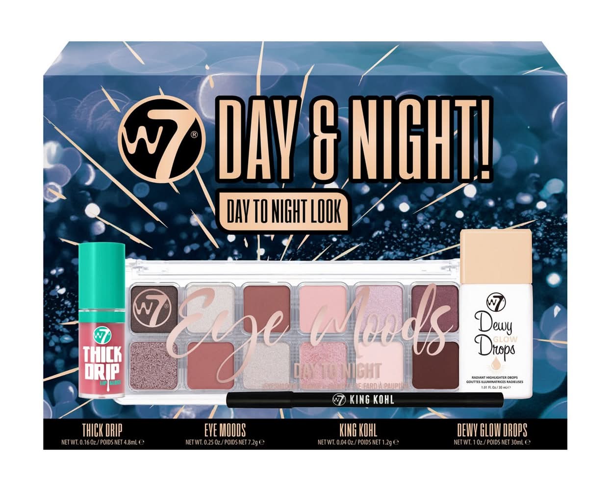 W7 Day & Night! Day To Night Look Gift Set