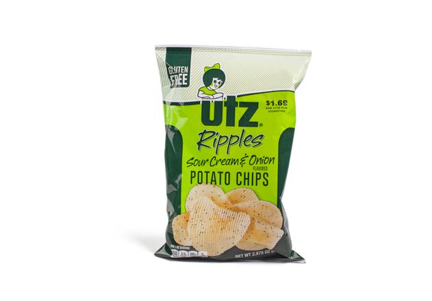 Utz Sour Cream & Onion Chips, 2.75-2.875 oz