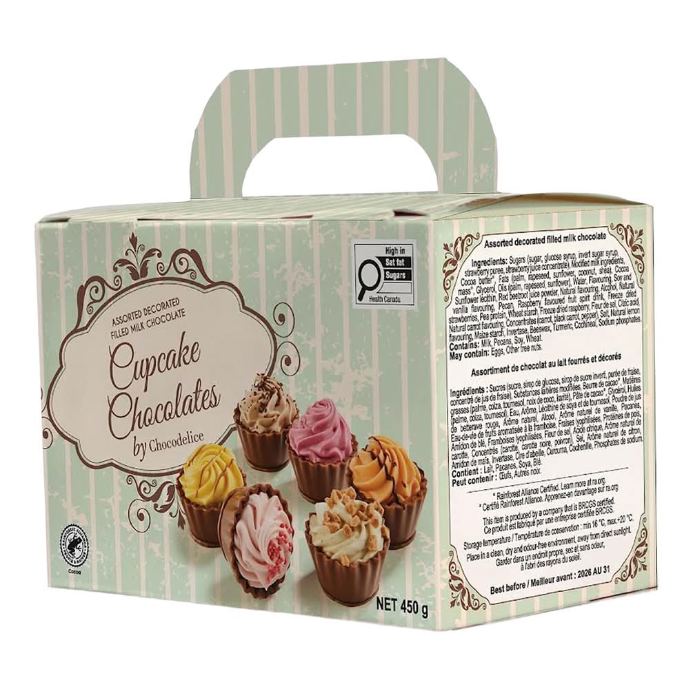 Ickx Cupcake Chocolat Ickx Cupcake Chocolat 450 G P288(1997648) / Ickx Cupcake Chocolate Ickx Ganache Filled Cupcake450 G(1997648)