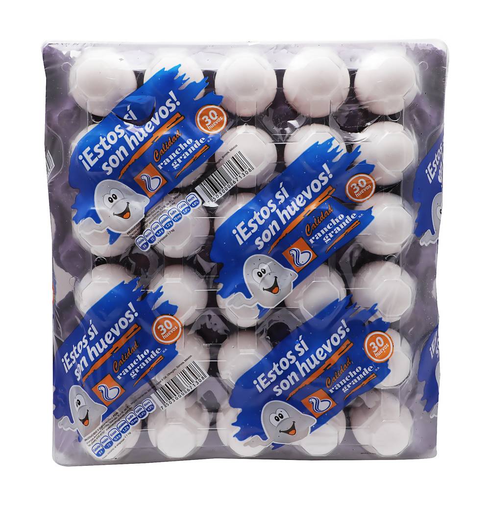 Rancho Grande · Huevos blancos, Grandes (30 un)