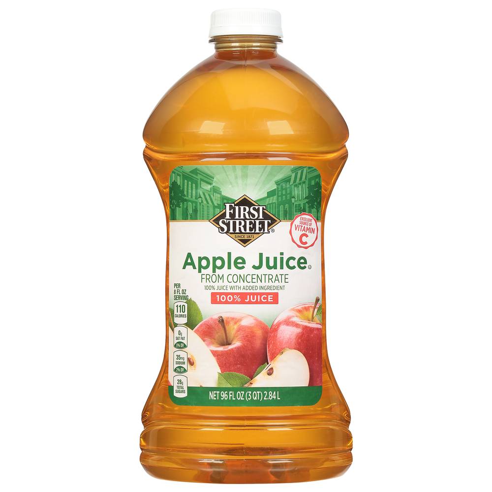 First Street Apple Juice (96 fl oz)
