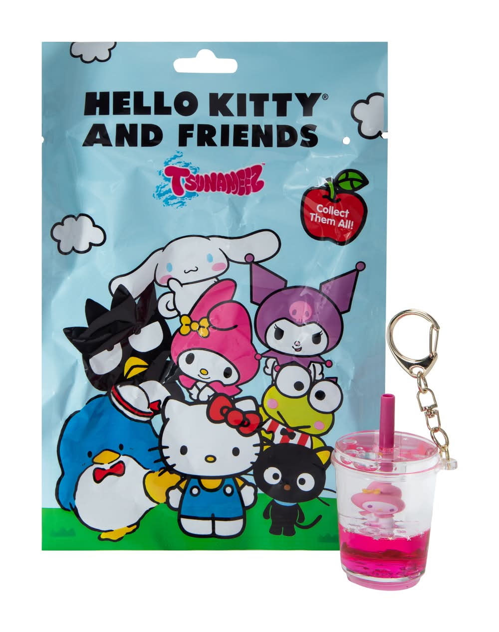 Tsunameez™ Keychain Blind Bag Hello Kitty Boba