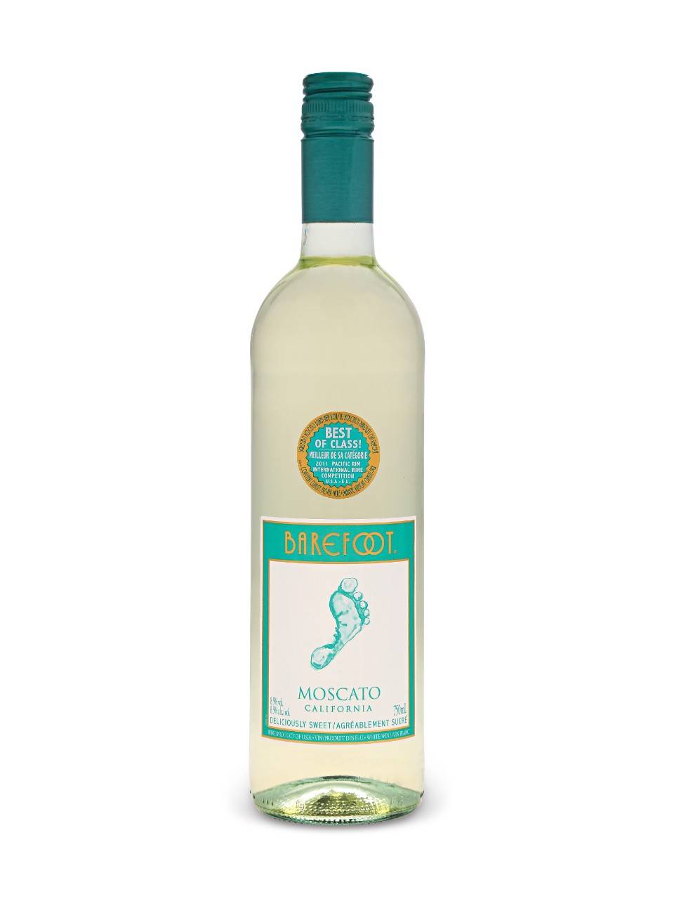 Barefoot Moscato White Wine (750 ml)