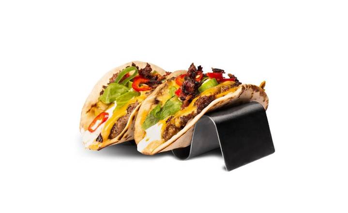Smashed Burger Taco