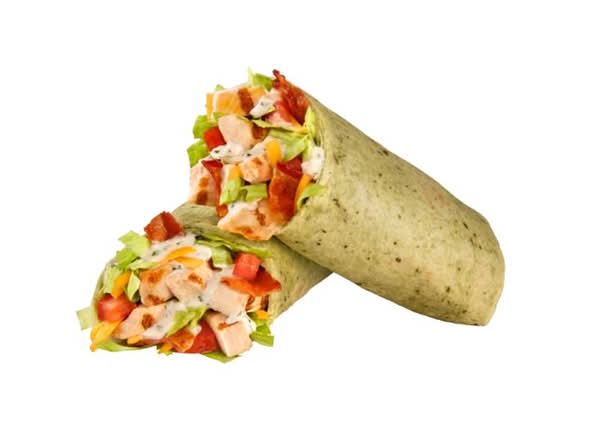 Bacon Ranch Chicken Wrap