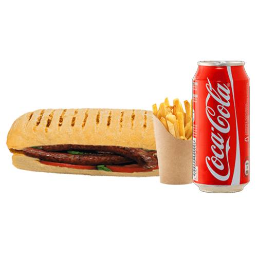 Menu Panini Merguez🥖🍟🥤