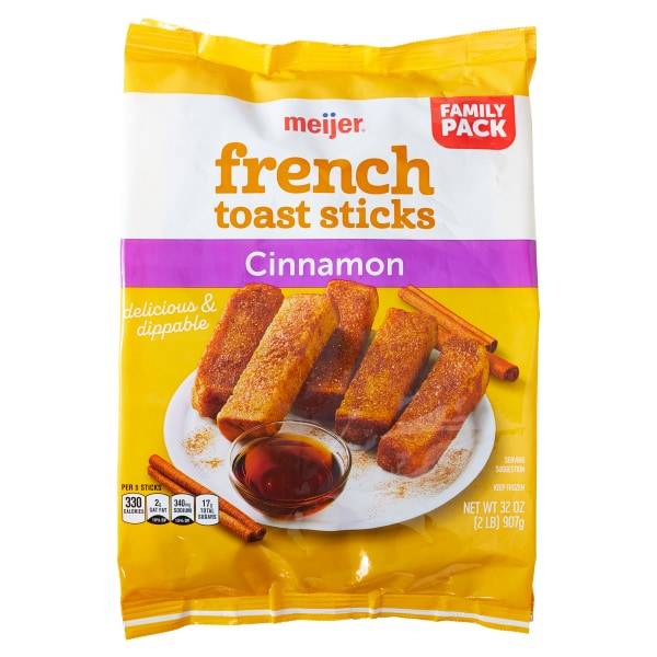 Meijer Cinnamon French Toast Sticks Family Size