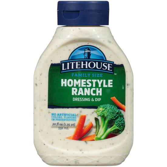 Litehouse Homestyle Ranch Dressing & Dip Family Size