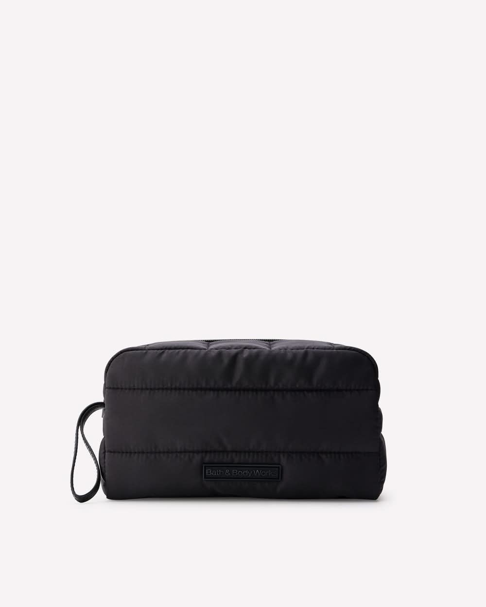 Black Puffer Cosmetic Bag