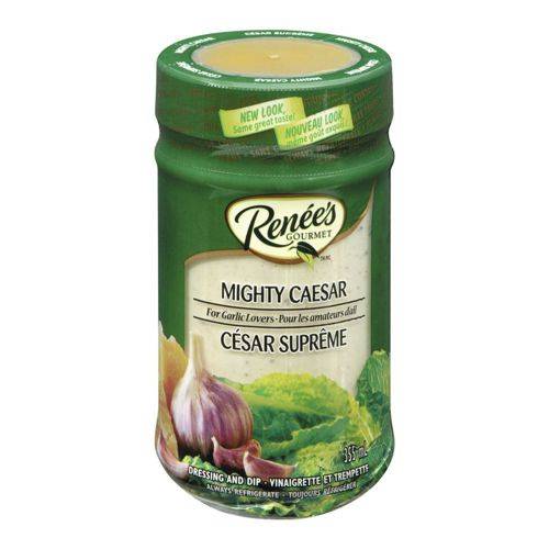 Renée's vinaigrette césar suprême (355 ml) - mighty caesar salad dressing (355 ml)