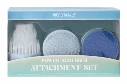 Power Scrubber Attachment Set Blue